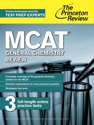 MCAT General Chemistry Review - ebook